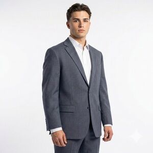 Brooks Brothers Mens 1818 Madison Italian Wool Blazer 44L